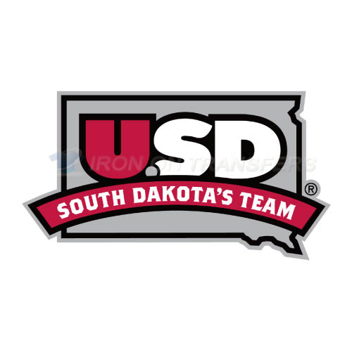 South Dakota Coyotes Iron-on Stickers (Heat Transfers)NO.6214